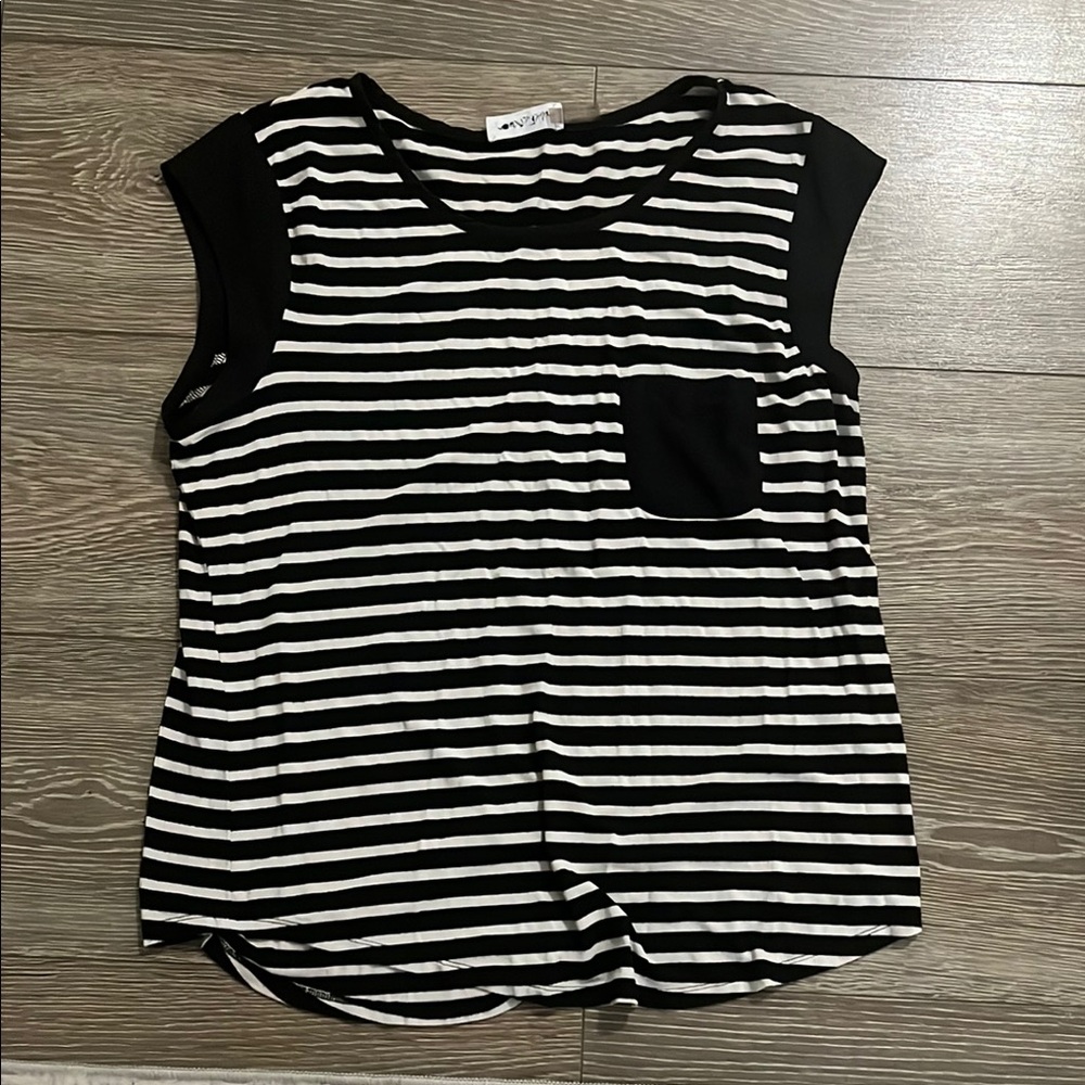 Calvin Klein Striped Blouse